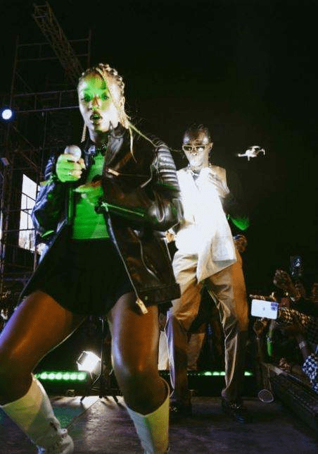 Singer Ayra Starr causes a stir as her bum pops out in skimpy outfit during stage performance (Video)