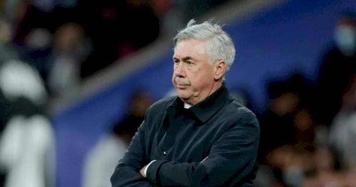 Champions League: Ancelotti without key player for Real Madrid's clash with Liverpool